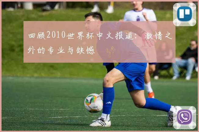回顾2010世界杯中文报道:激情之外的专业与缺憾